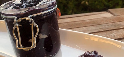 Sarah's blueberry jam