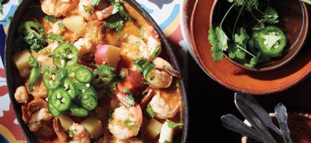 Shrimp and Roasted Tomato Soup