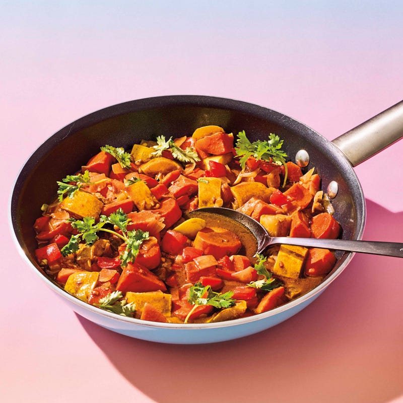 Cocoa curried vegetables