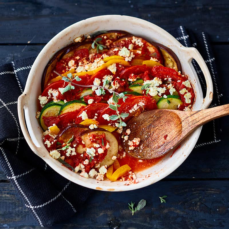 Ratatouille-Gratin