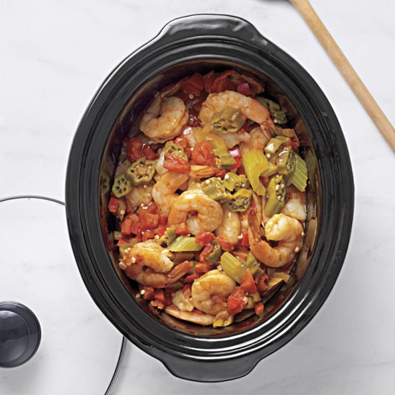 Photo de Gombo aux crevettes et aux okras par WW
