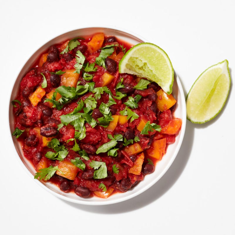 Photo de Chili aux haricots noirs et au piment chipotle par WW