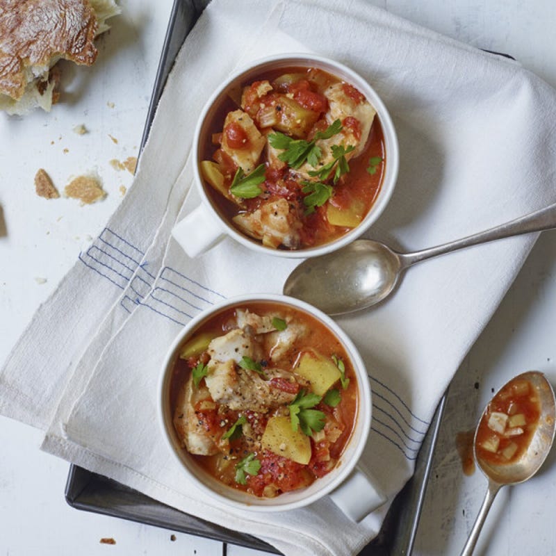 Photo de Ragoût d’aiglefin et de pommes de terre au safran par WW