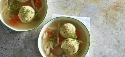 Soupe aux boulettes de matzo