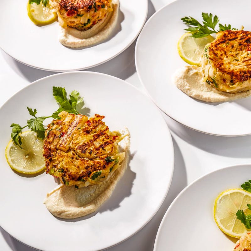 Vegan crab cakes