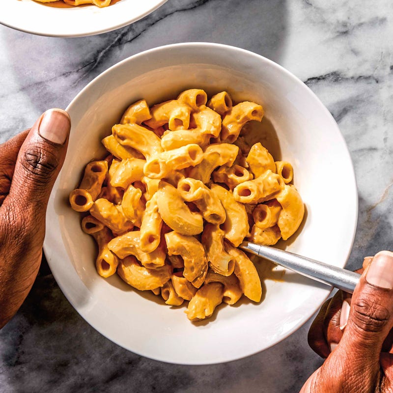 Garlic mac & cheese