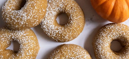 Baked Pumpkin Spice Doughnuts