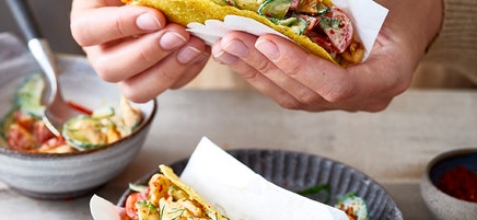 Tacos poulet au citron