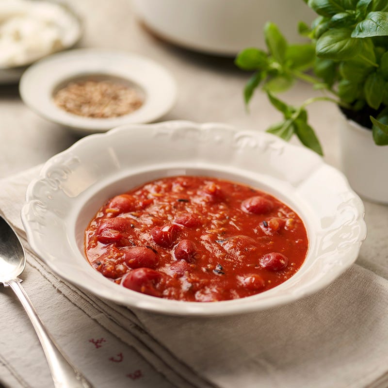 ViktVäktarna - Tomatsoppa med ris och fetaost
