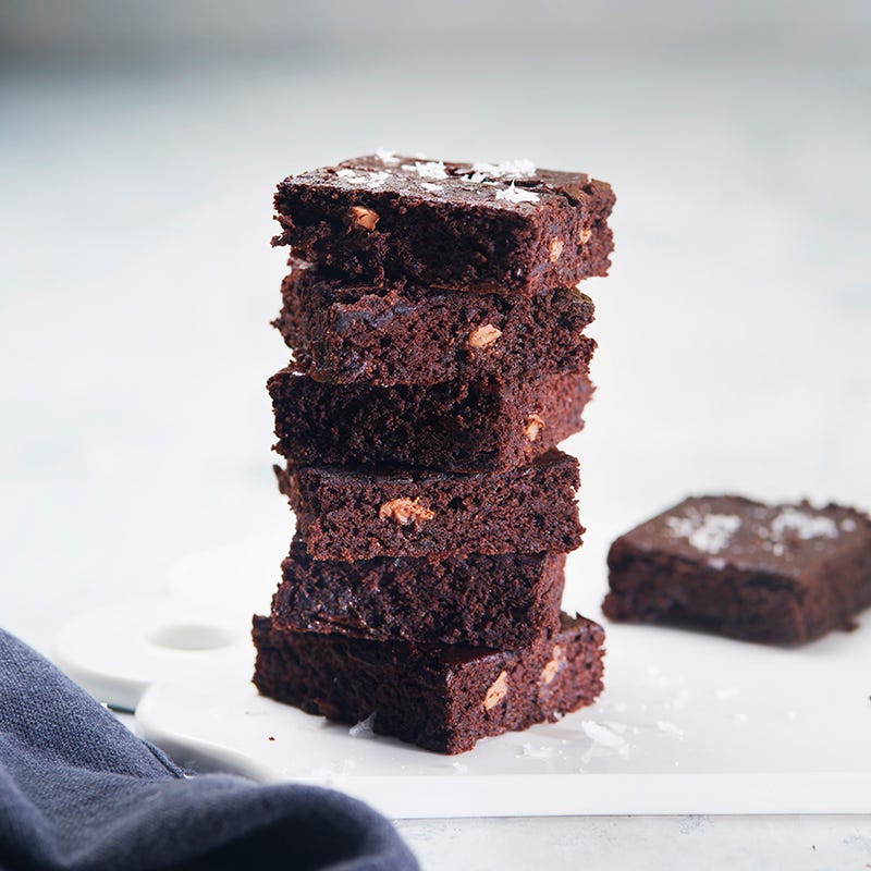 ViktVäktarna - Bönbrownies med flingsalt