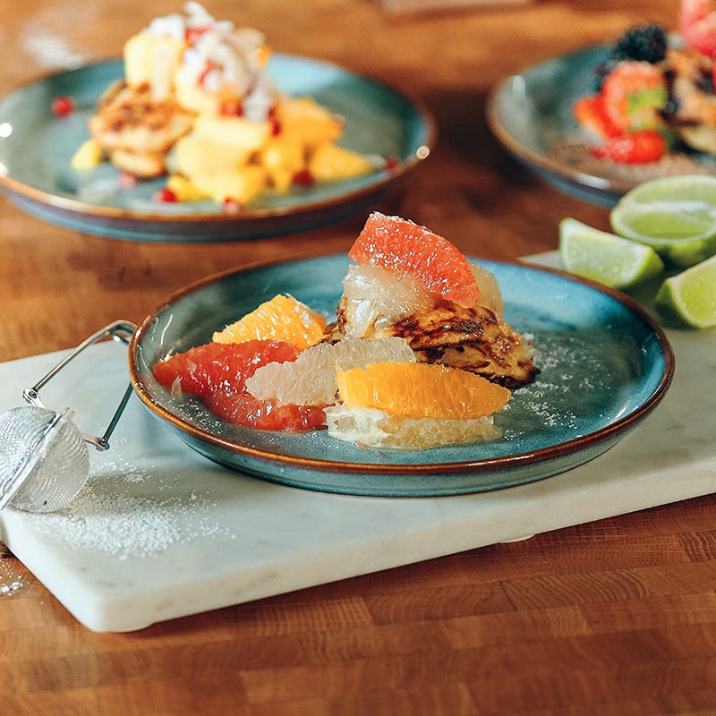 ViktVäktarna - Amirs bananpannkakor med citrus