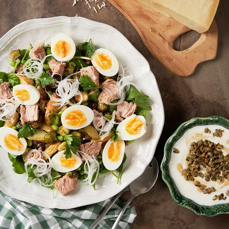 ViktVäktarna - Matig tonfisksallad med kaprisdressing