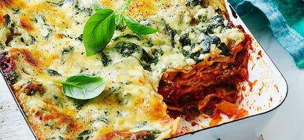 Vegetarian lasagne
