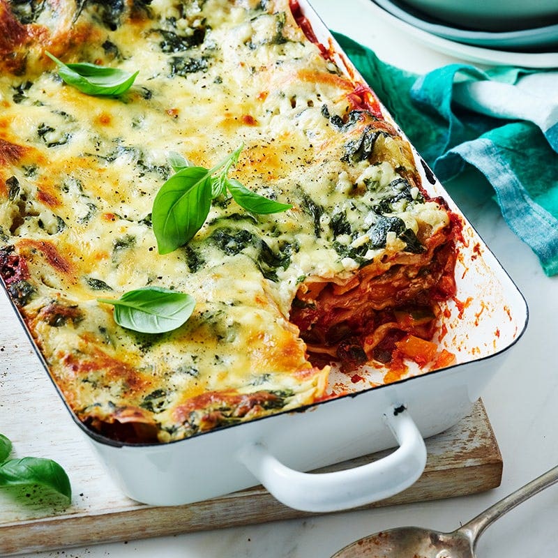 Vegetarian lasagne