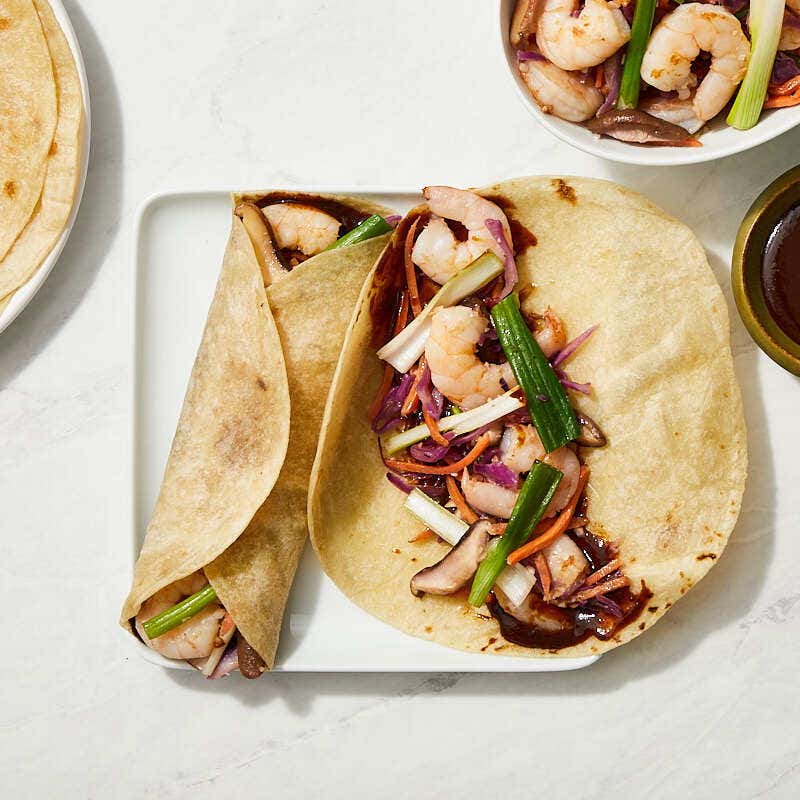 Moo shu shrimp