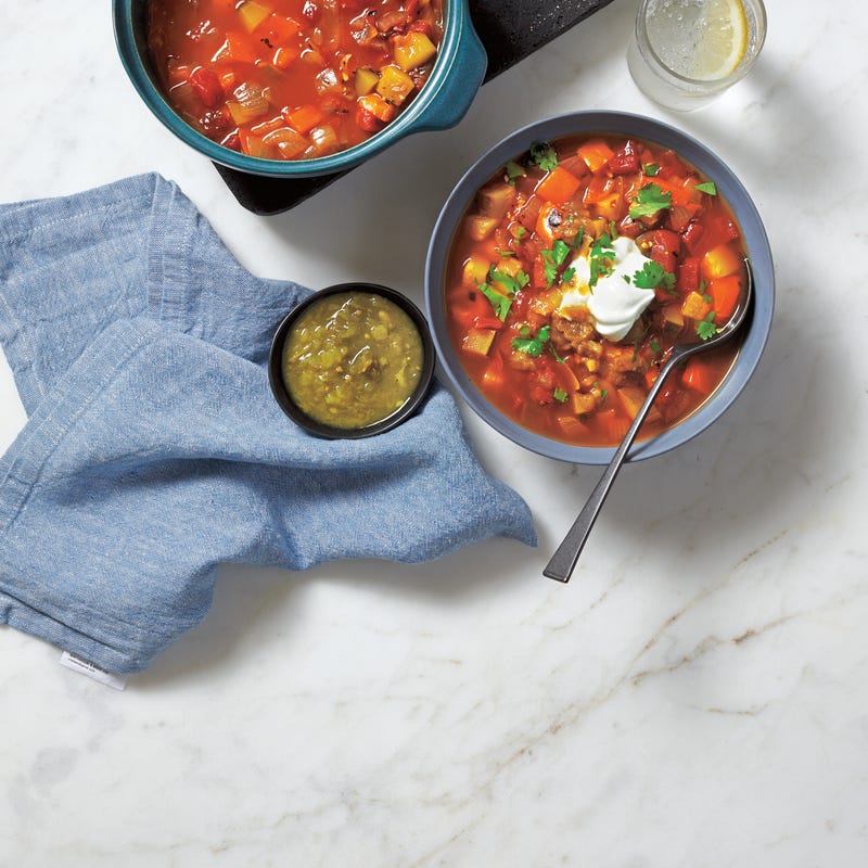 Mexicaanse groentesoep