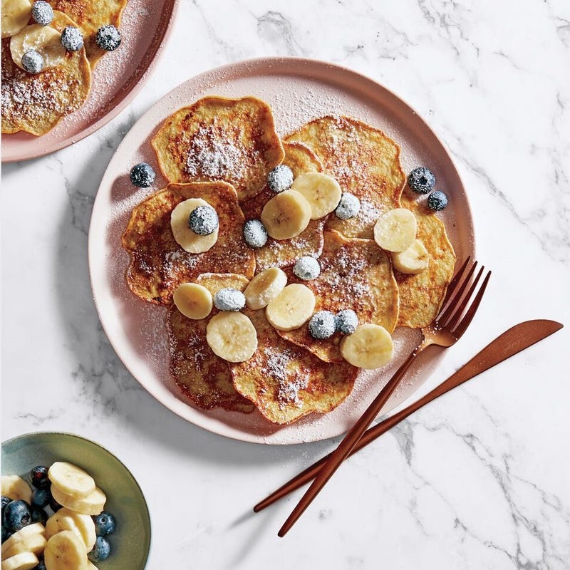 Pancakes sans farine à la banane