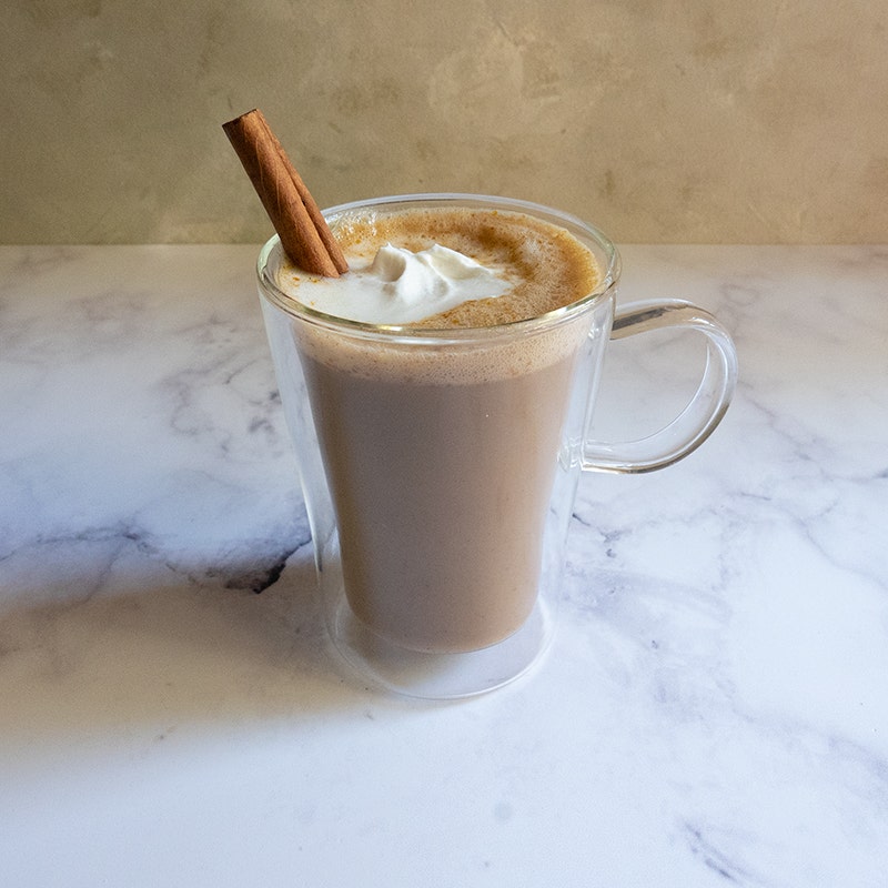 Spiced pumpkin latte