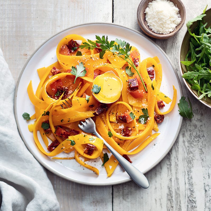 Carbo’rosso de courge au chorizo