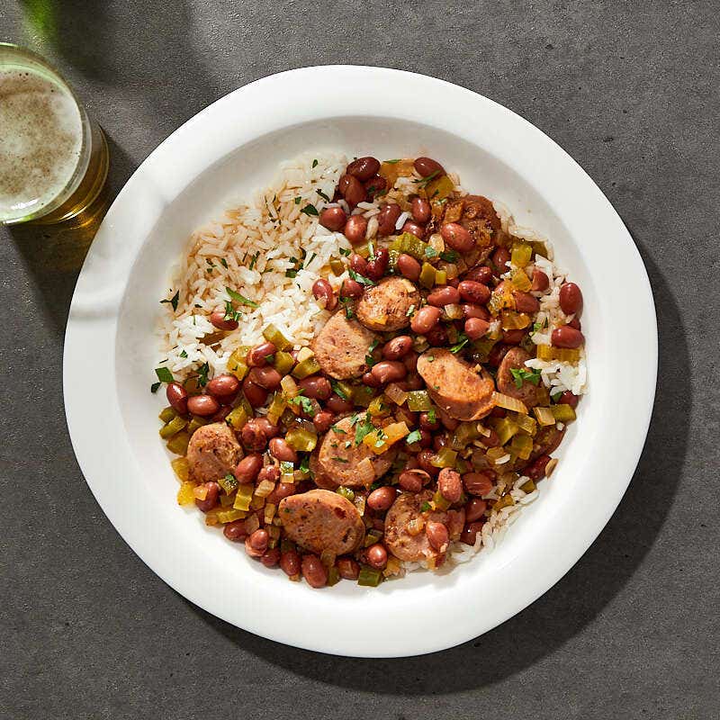 Cajun red beans and rice by Millie Peartree