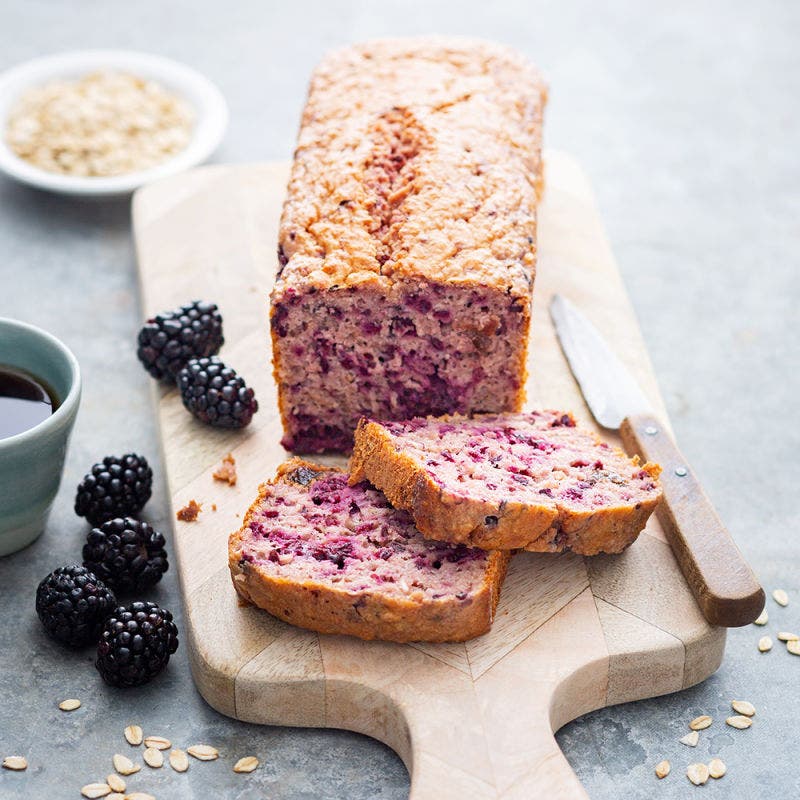 Cake aux mûres