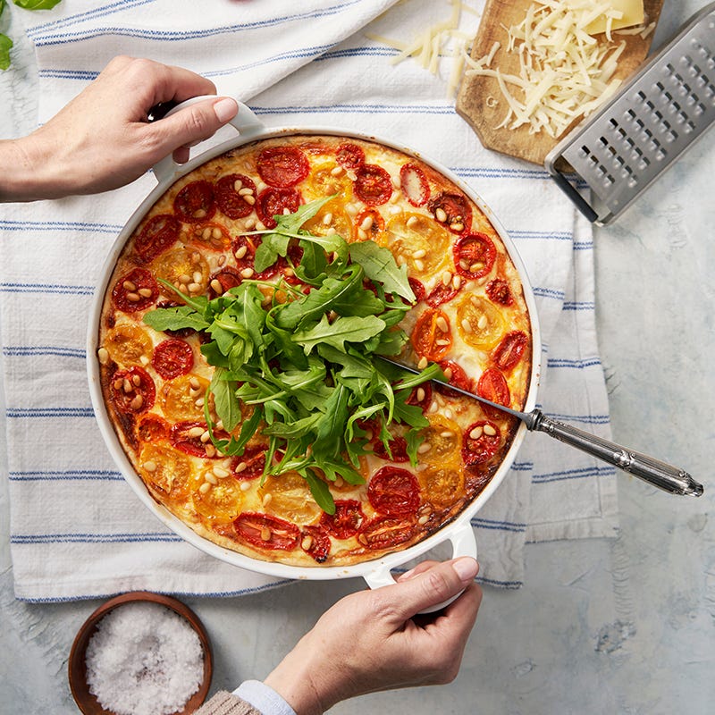 ViktVäktarna - Lök- och tomatpaj med gruyère