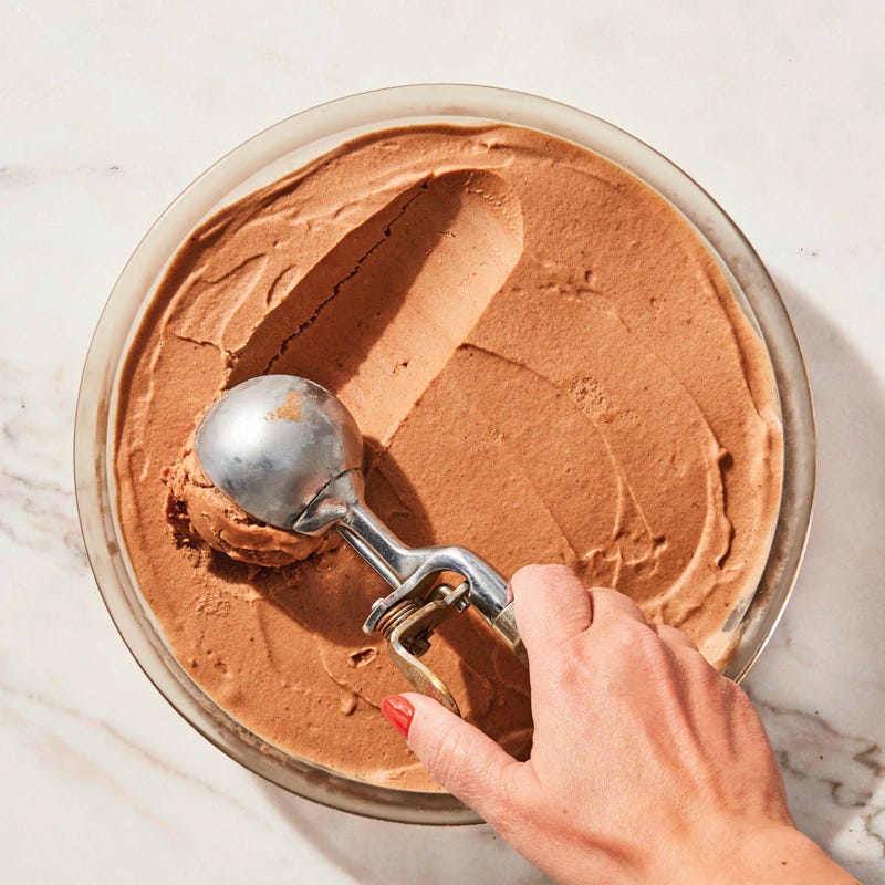 Smoky spiced chocolate "nice" cream