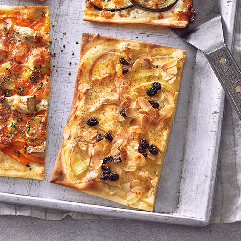 Bratapfelflammkuchen