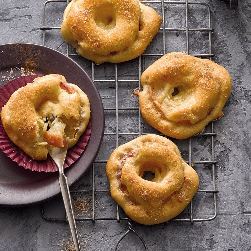 Foto van Gebakken appelringen door WW