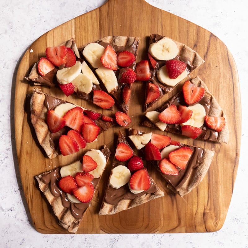 Photo of Grilled Hazelnut-Chocolate Pizza by WW