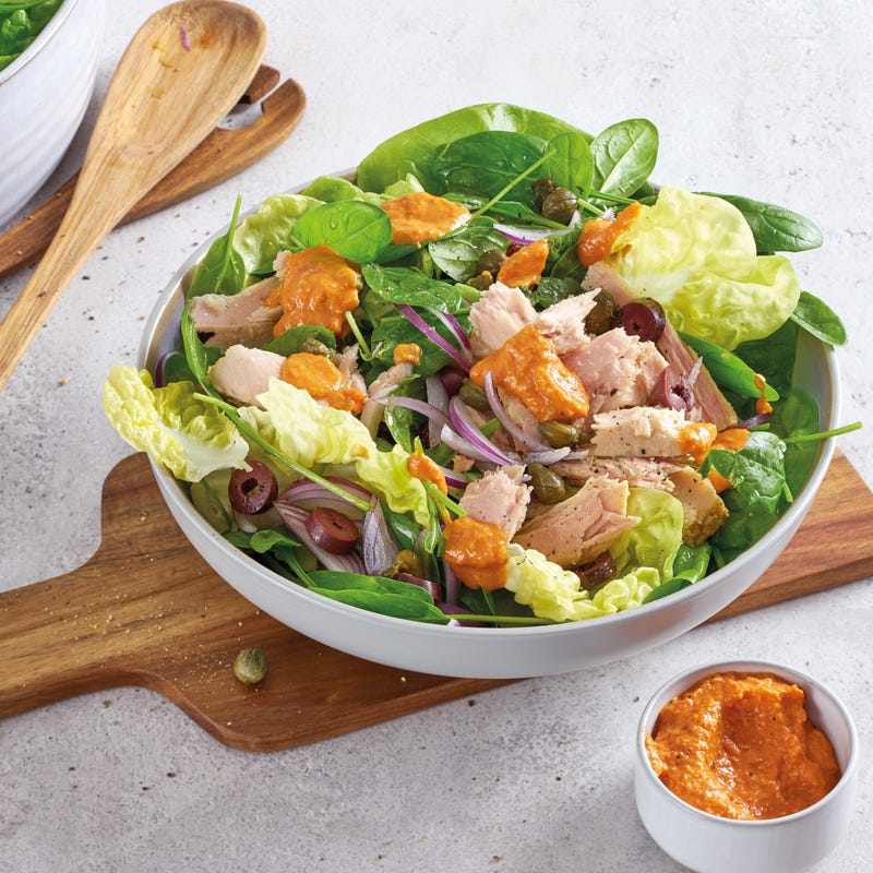 Foto van Tonijnsalade met rode pesto door WW