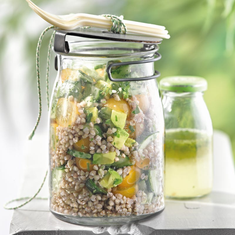 Foto van Boekweitsalade met citroen en avocado door WW