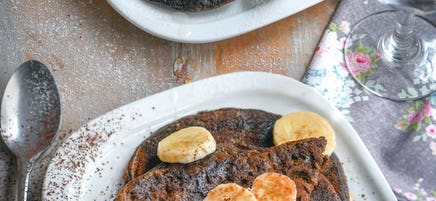 Pancakes protéinés aux myrtilles