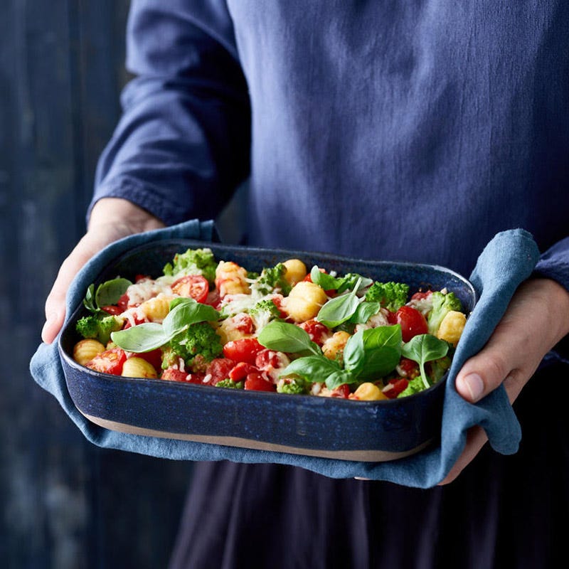 Gemüse-Gnocchi aus dem Ofen
