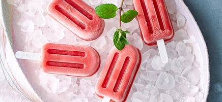 Watermelon popsicles
