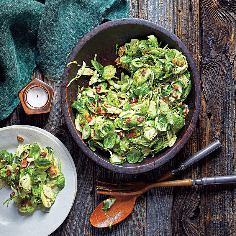 ViktVäktarna - Brysselkålssallad med varm bacondressing