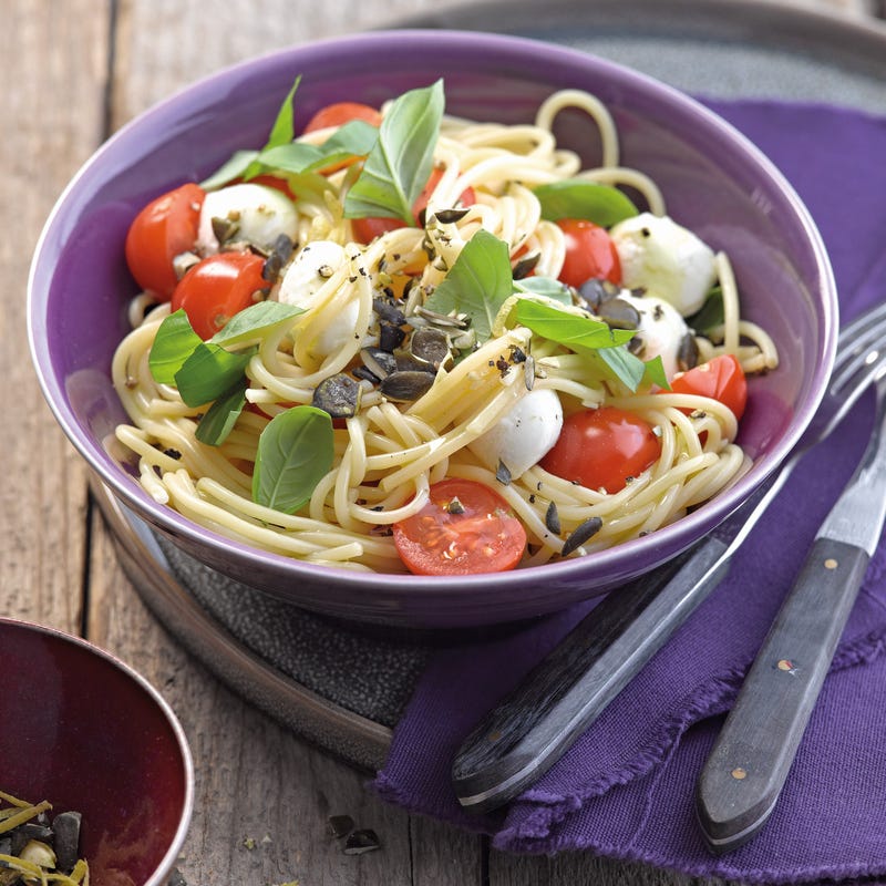 Foto van Spaghetti alla Caprese door WW
