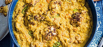 Lentil and cauliflower dhal