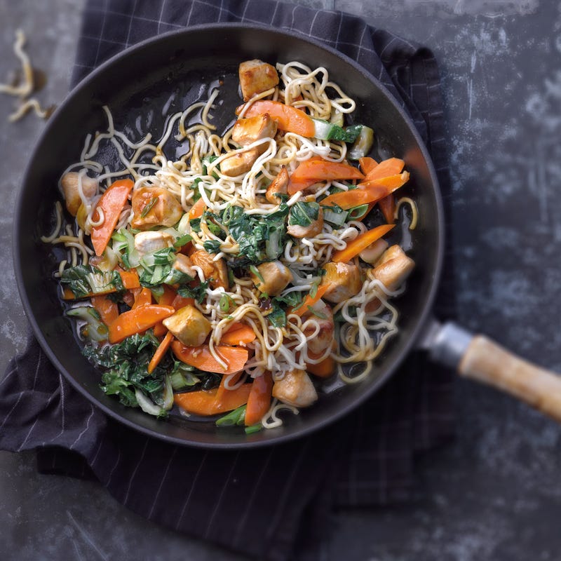 Foto van Gebakken mie met kipfilet door WW