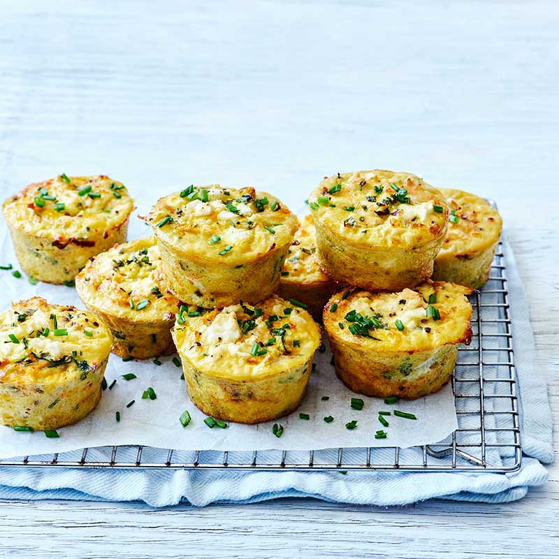 Tuna and corn frittatas