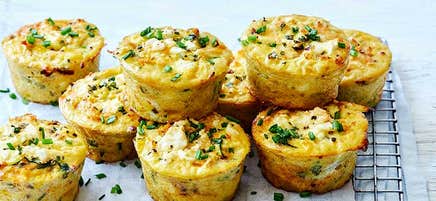 Tuna and corn frittatas