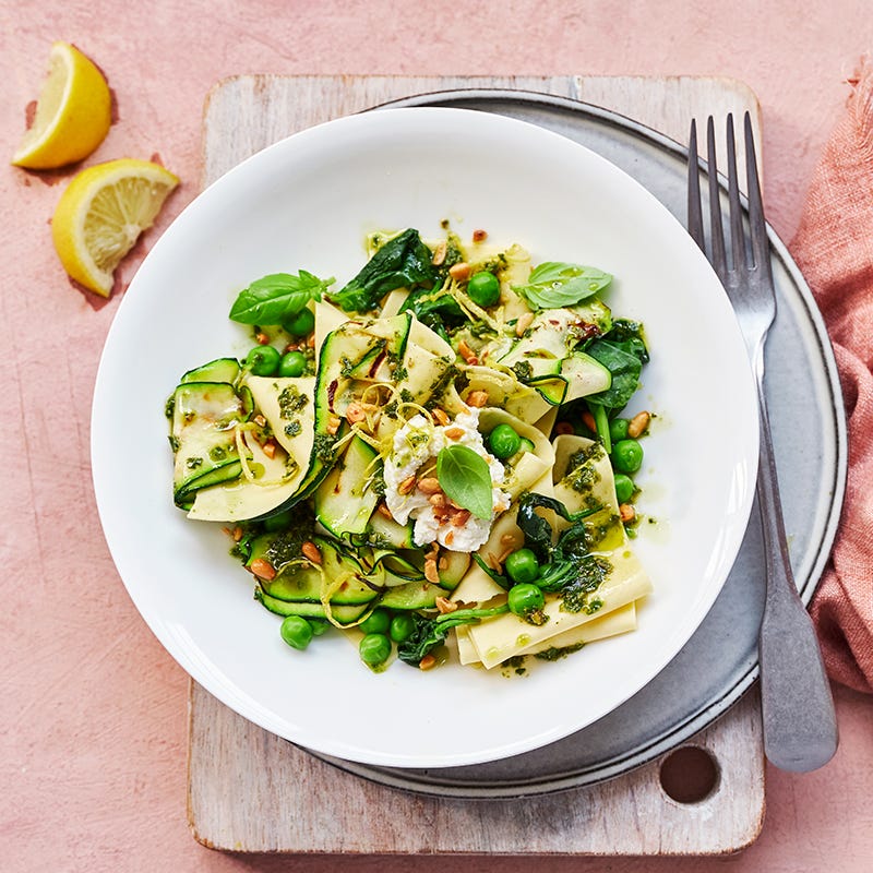 Summer pesto pasta