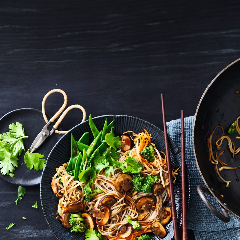 Foto van Snelle noedels uit de wok door WW