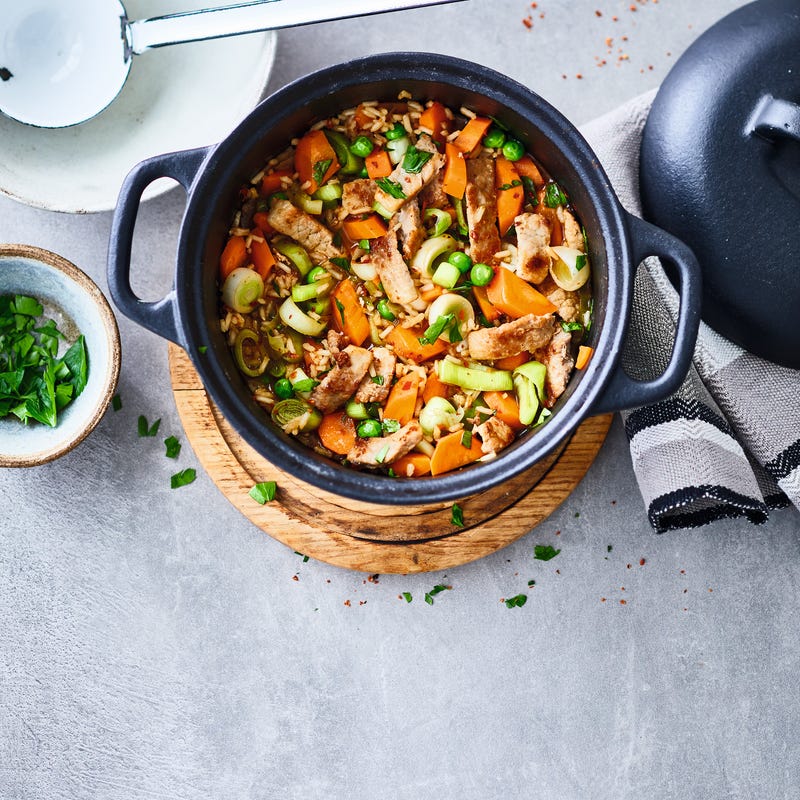 Foto van Eenpansrijst door WW