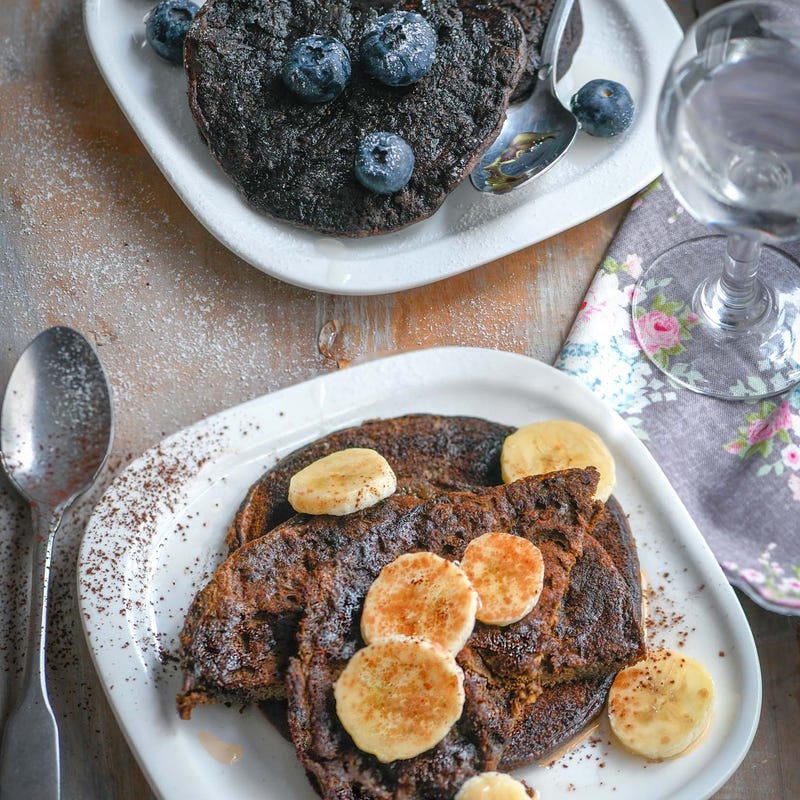Photo of Protein banana & chocolate pancakes by WW