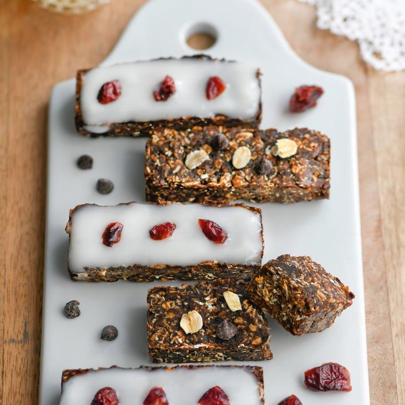 Photo of Red fruits cereal bar with yogurt coating by WW