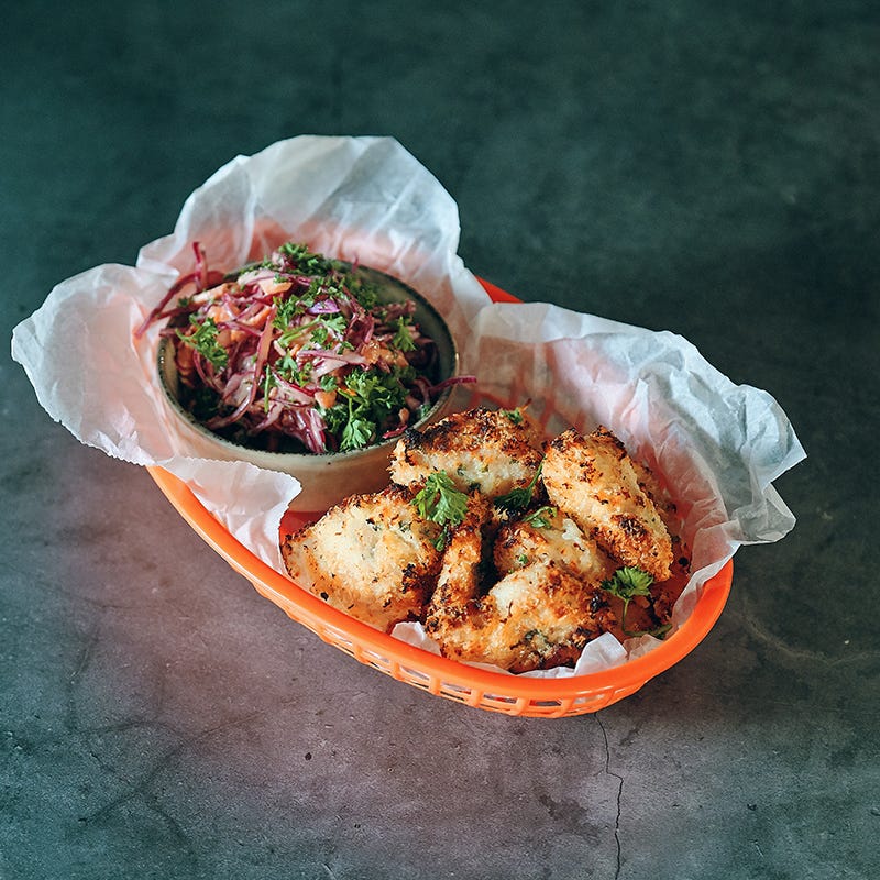 ViktVäktarna - Amirs pankopanerade kycklingnuggets med coleslaw