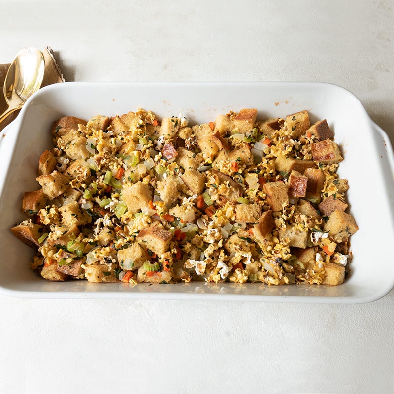 Photo of Herby Popcorn & Sourdough Stuffing by WW