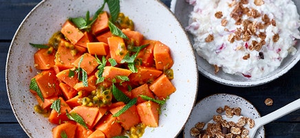 Petit-déjeuner vitaminé coloré