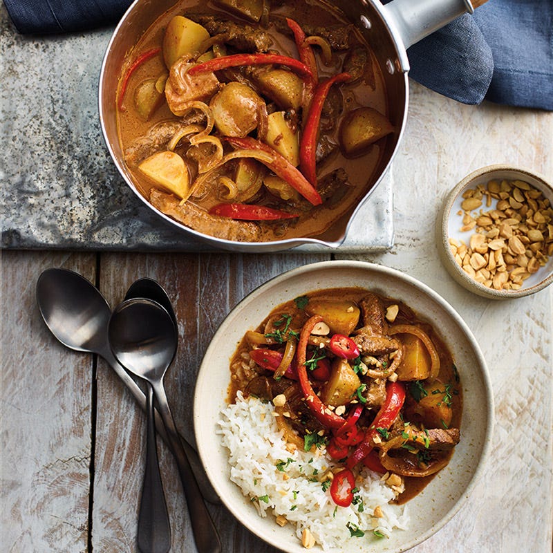 Massaman-Curry mit Rind